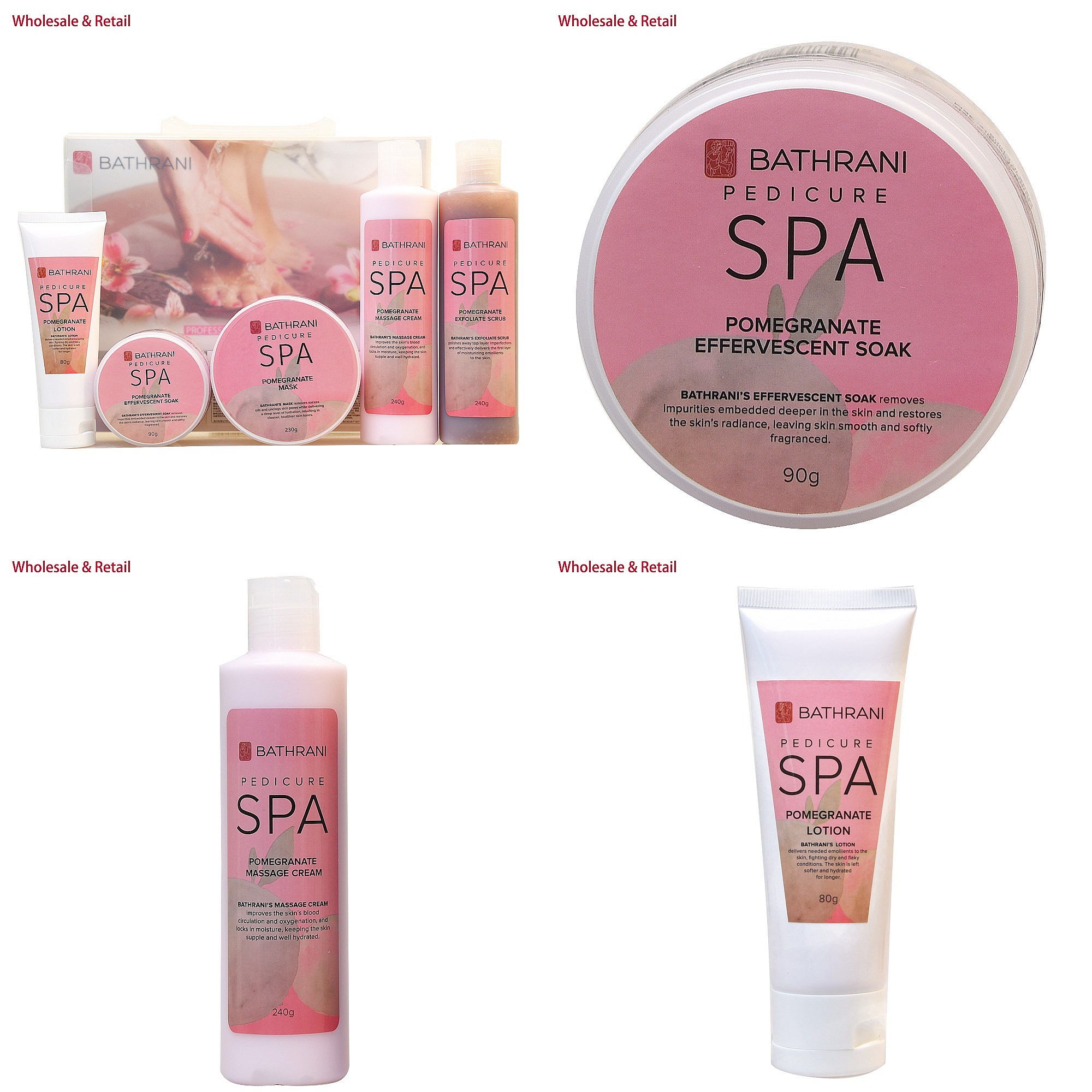 Luxury Skincare Kit - Spa Pedicure Kit 5-Step Foot Skin