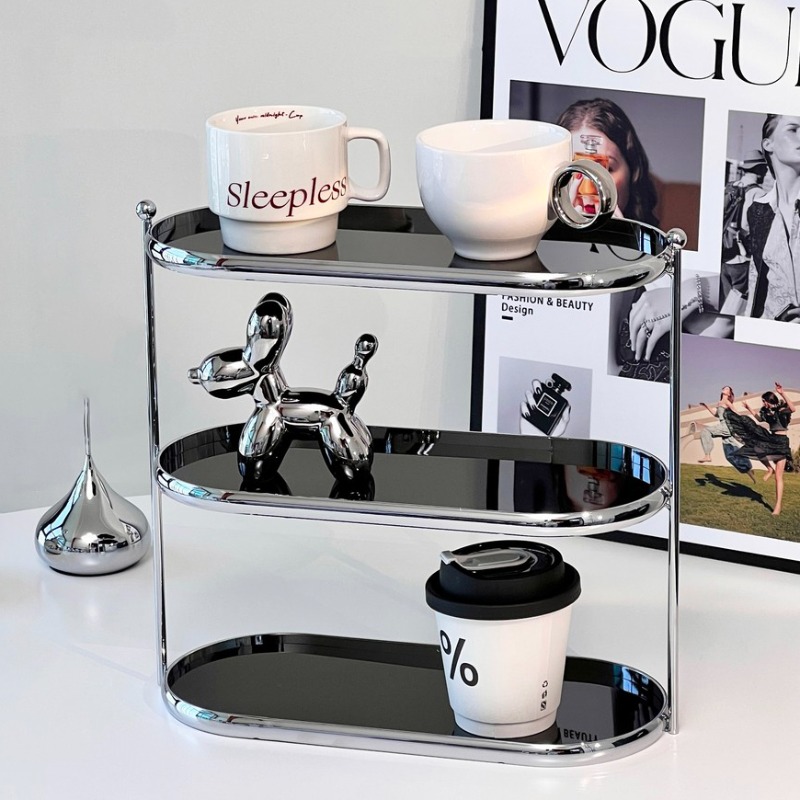 Luxury Skincare Tray - Luxury Cosmetic Organizer Bathroom Vanity Tray