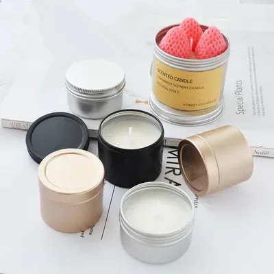 Luxury Skincare Containers - Luxury Candle Jars with Lid Bulk