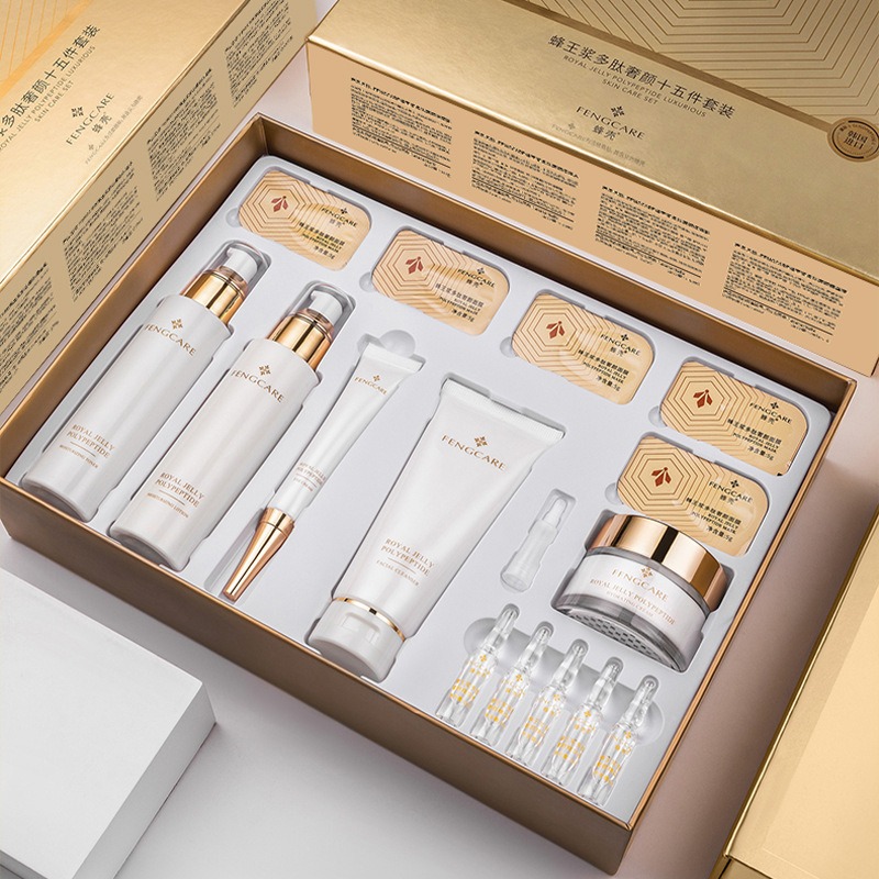 Luxury Skincare Kit - Royal Jelly Moisturizing and Anti-Wrinkle Set