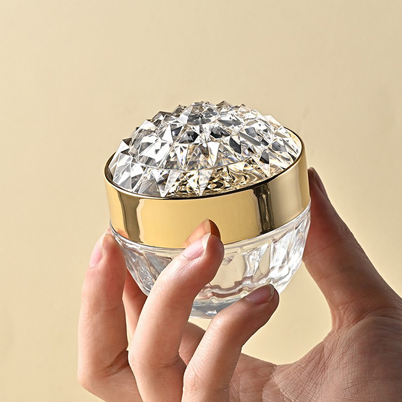 1pcs Luxury Diamond 50g Glass  - Luxury Skincare Bottles recension och pris