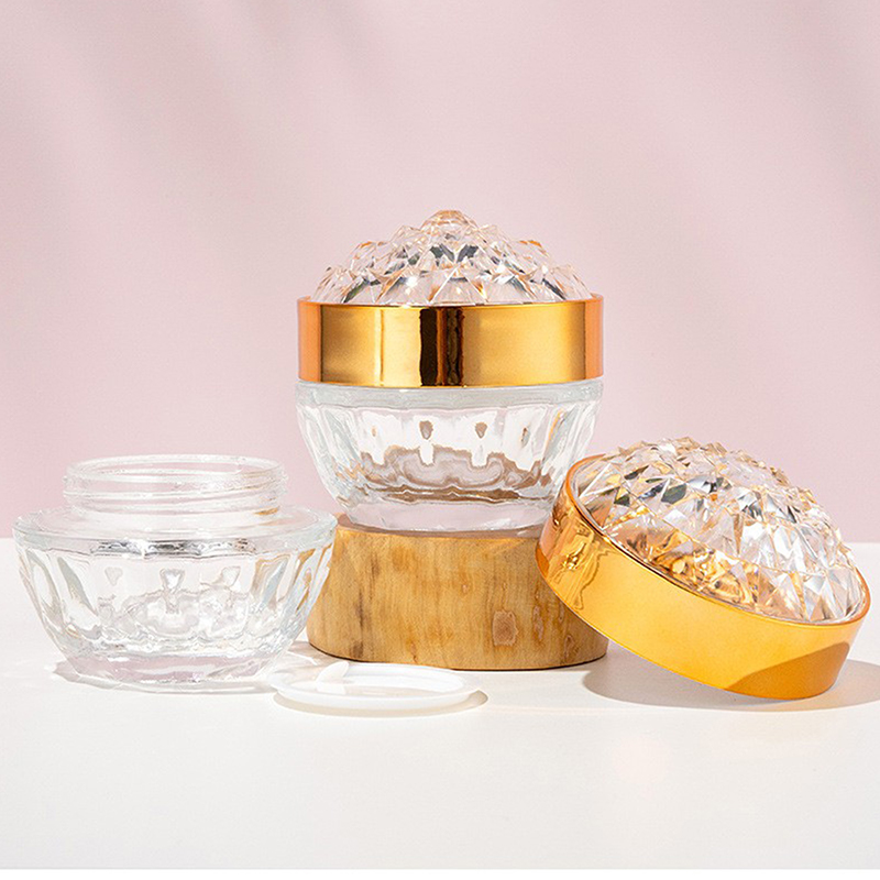1pcs Luxury Diamond 50g Glass  - Luxury Skincare Bottles recension och pris