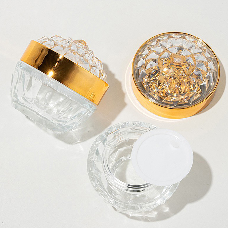 1pcs Luxury Diamond 50g Glass  - Luxury Skincare Bottles recension och pris