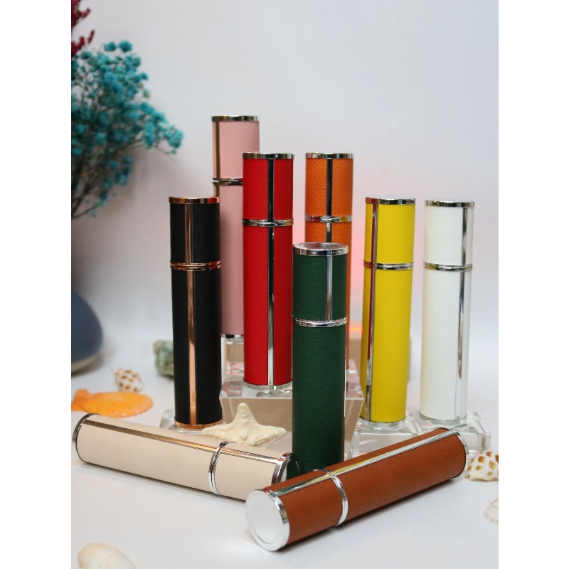 Luxury Leather Wrapped 10ml Gl - Luxury Skincare Bottles recension och pris