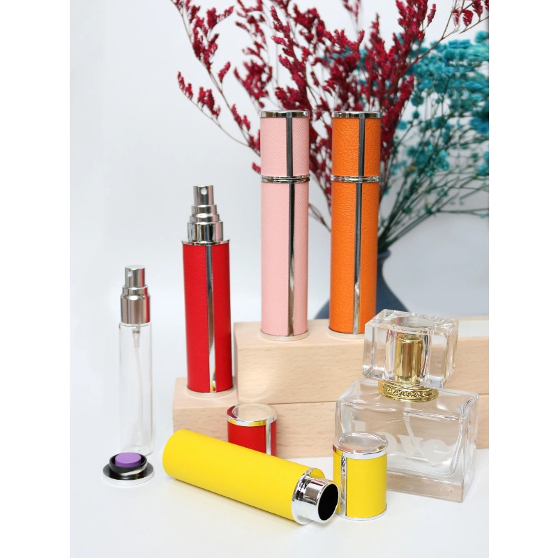 Luxury Leather Wrapped 10ml Gl - Luxury Skincare Bottles recension och pris