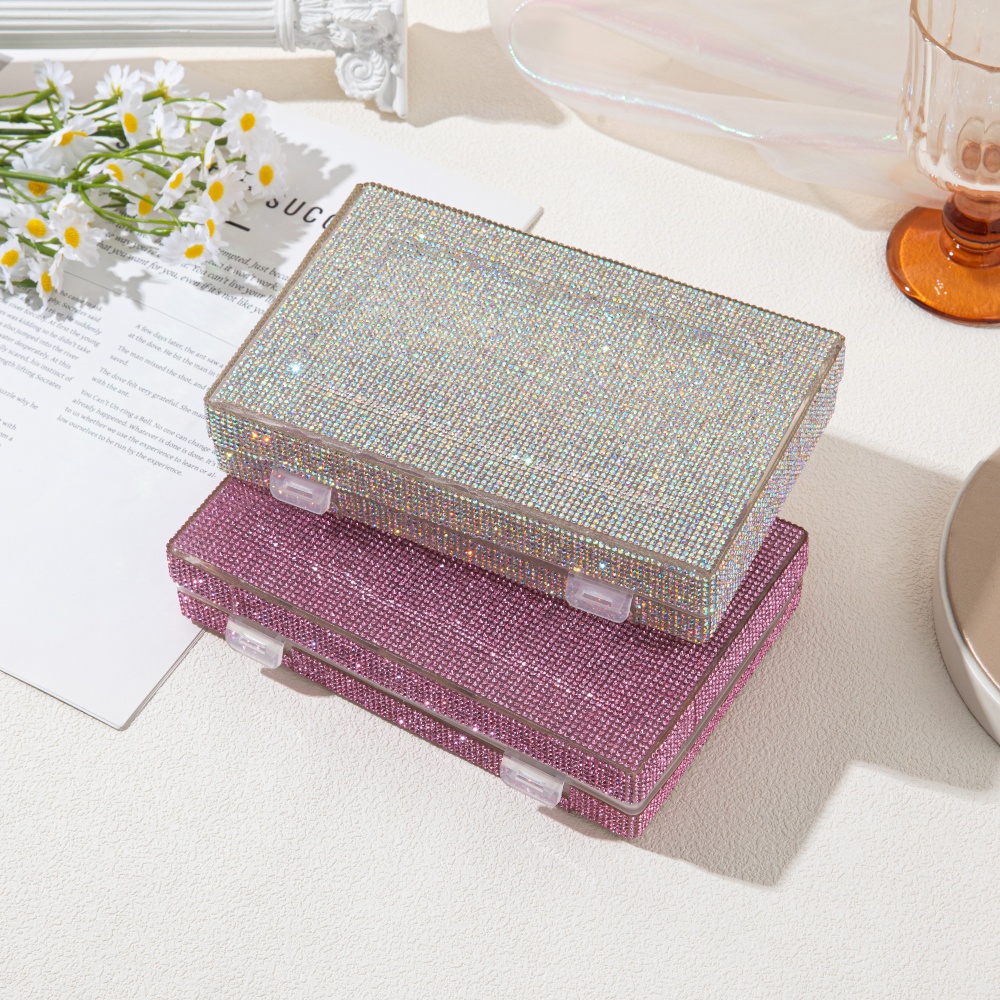 Luxury Shiny Rhinestone Storag - Luxury Skincare Containers recension och pris