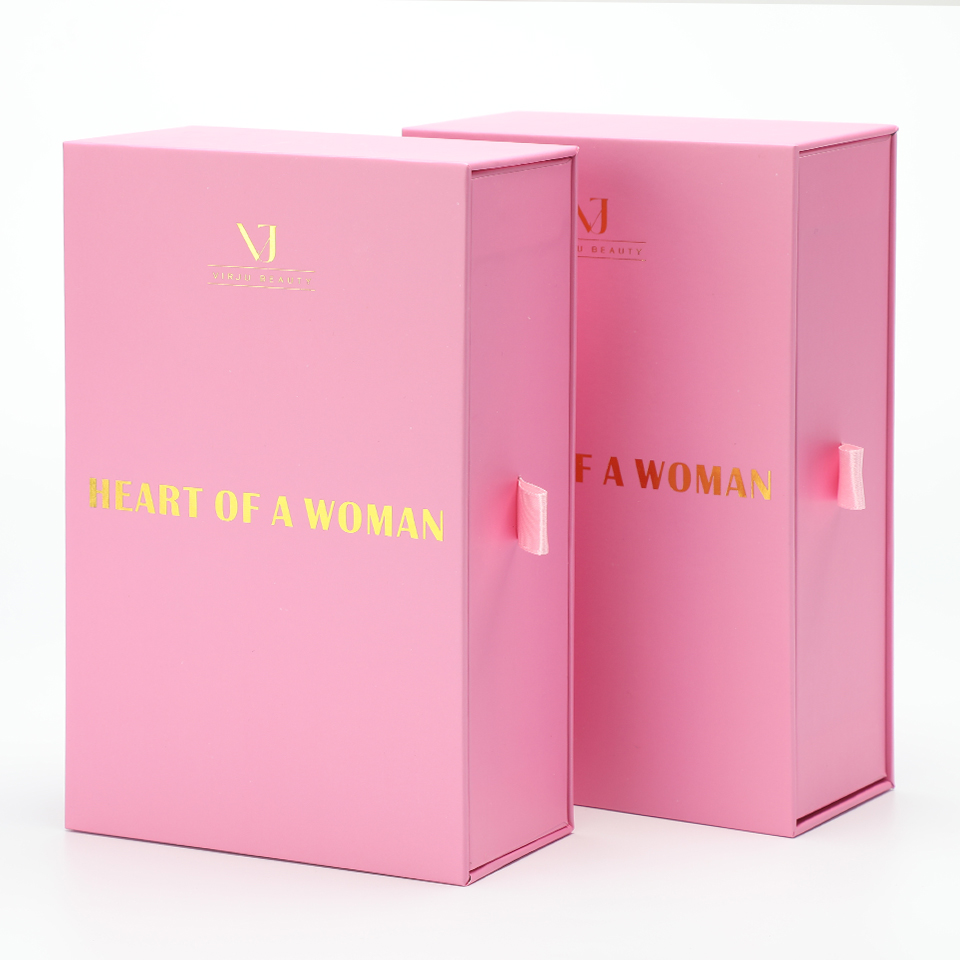 Custom Luxury Pink With Paper  - Luxury Skincare Gift Box recension och pris
