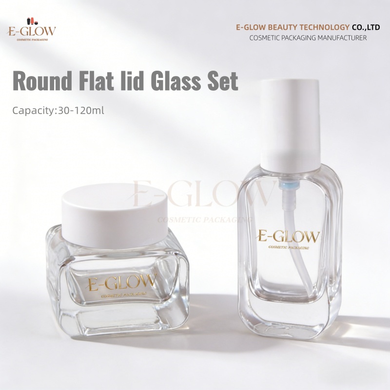 【Logo Custom】1Pcs Luxury Clear - Luxury Skincare Bottles recension och pris