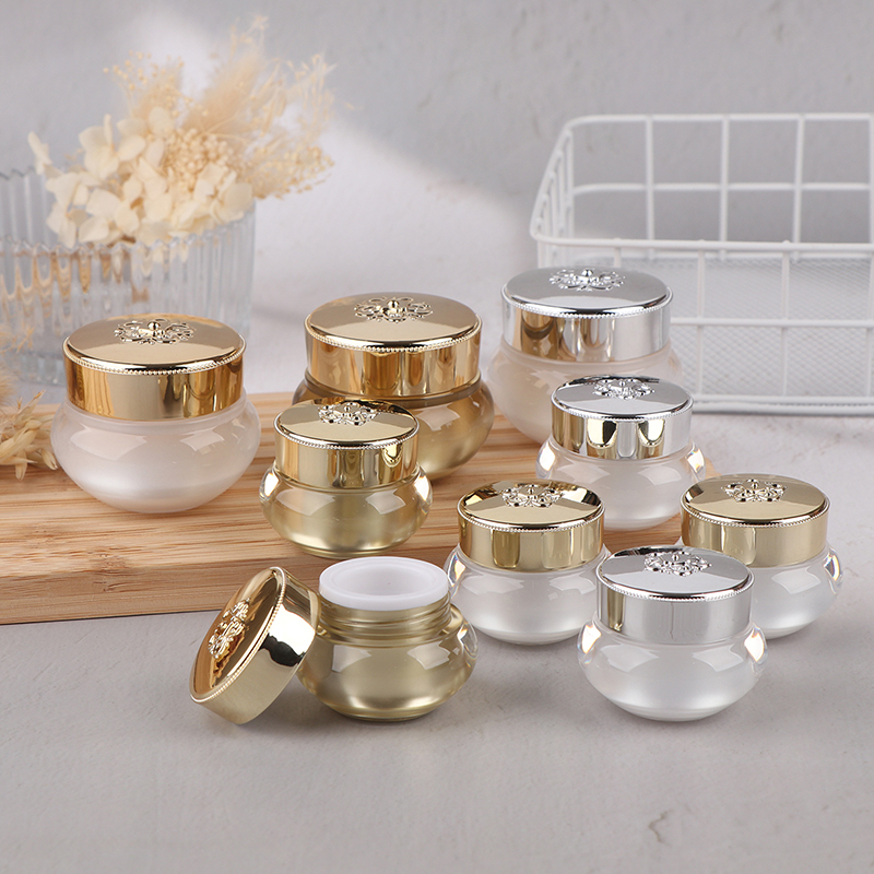 Acrylic Empty Travel Cream Jar - Luxury Skincare Bottles recension och pris