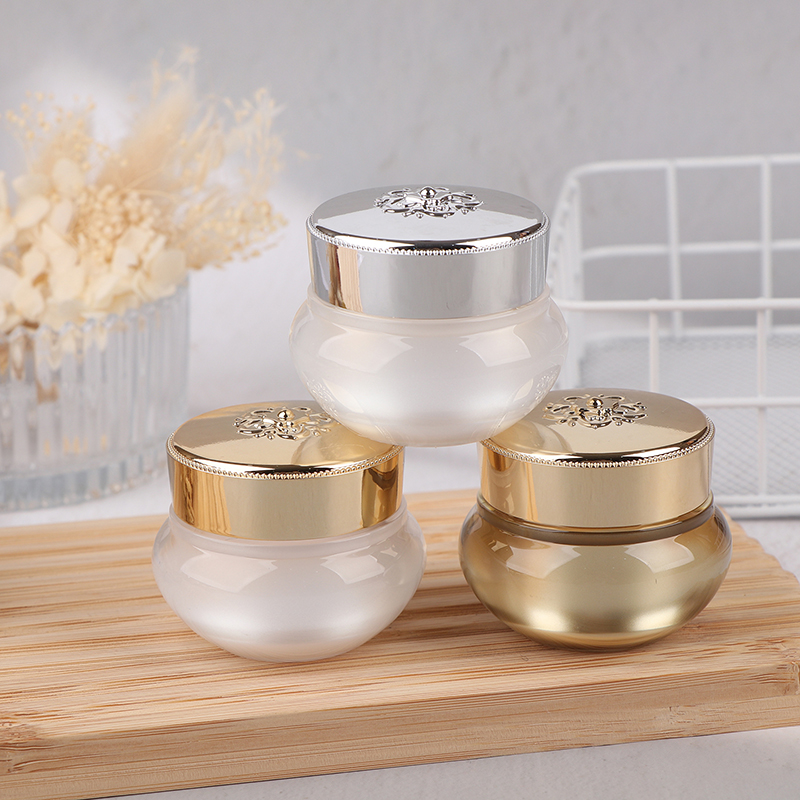 Acrylic Empty Travel Cream Jar - Luxury Skincare Bottles recension och pris