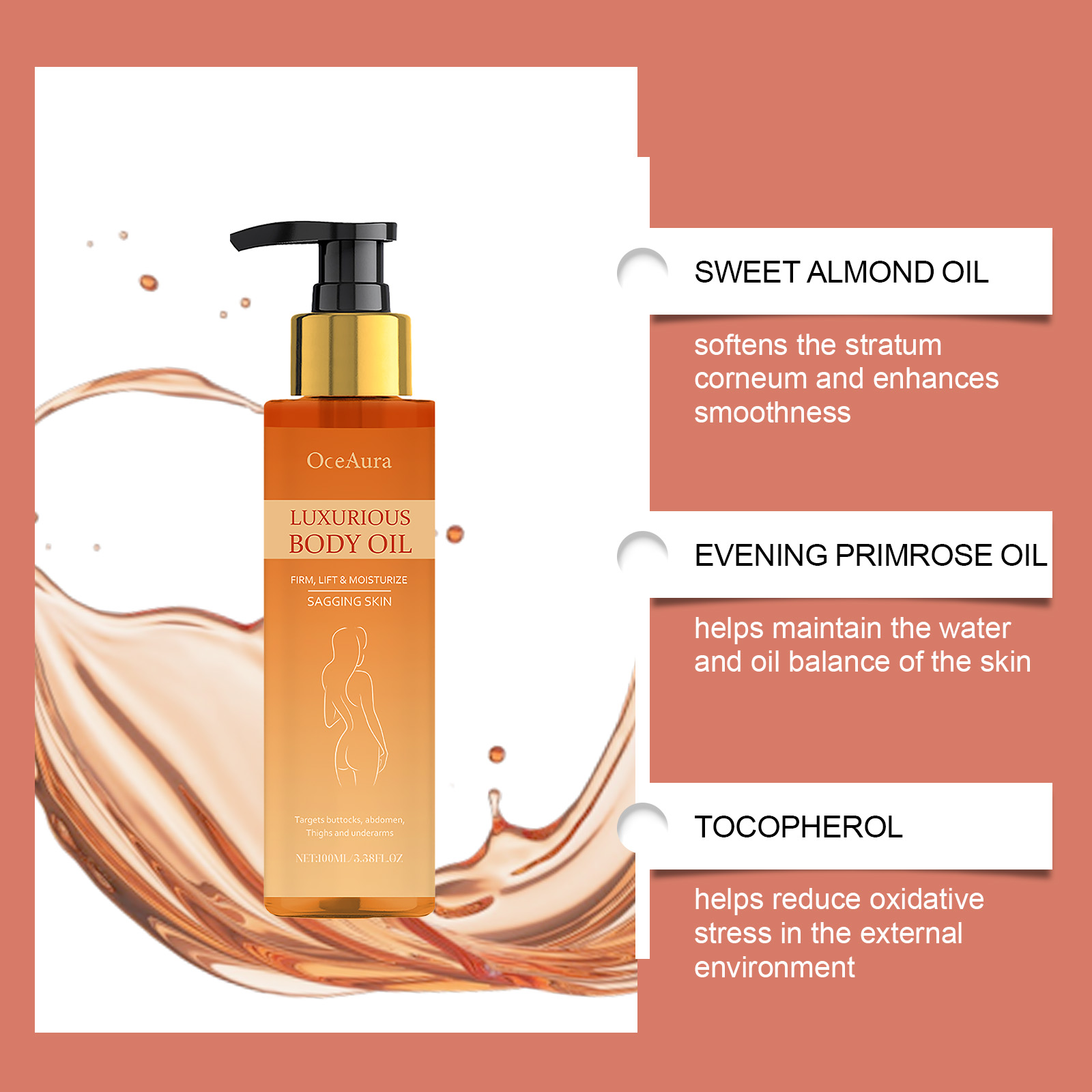 Lifting & Firming Body Oil Tig - Luxury Skincare Cream recension och pris