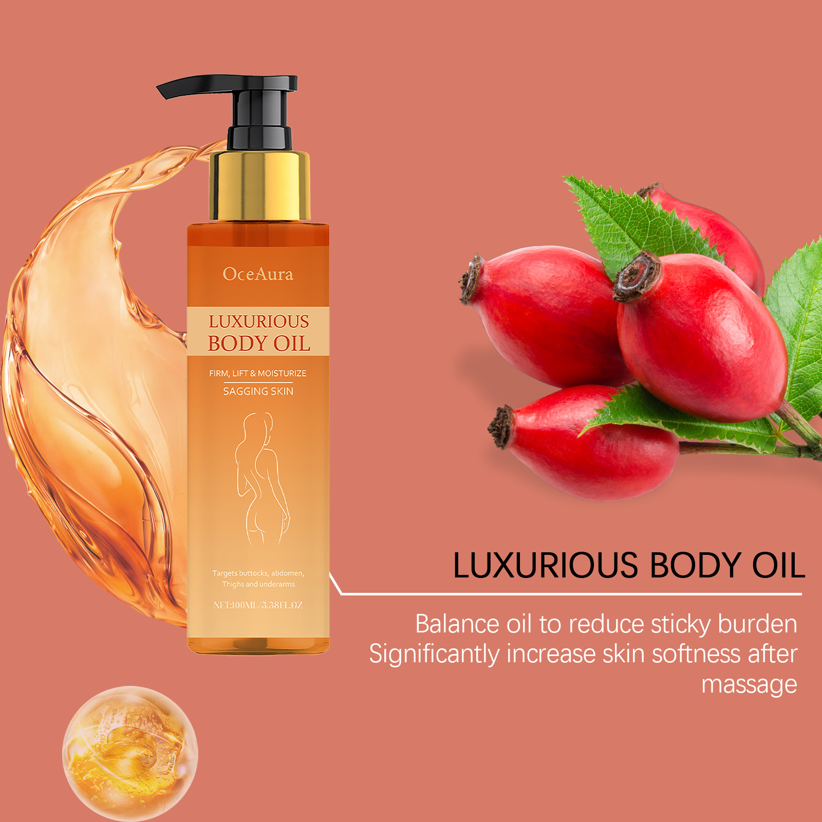 Lifting & Firming Body Oil Tig - Luxury Skincare Cream recension och pris