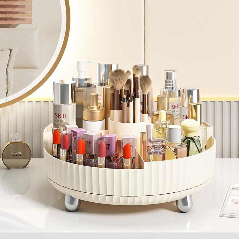 Rotating luxury cosmetics stor - Luxury Skincare Tray recension och pris