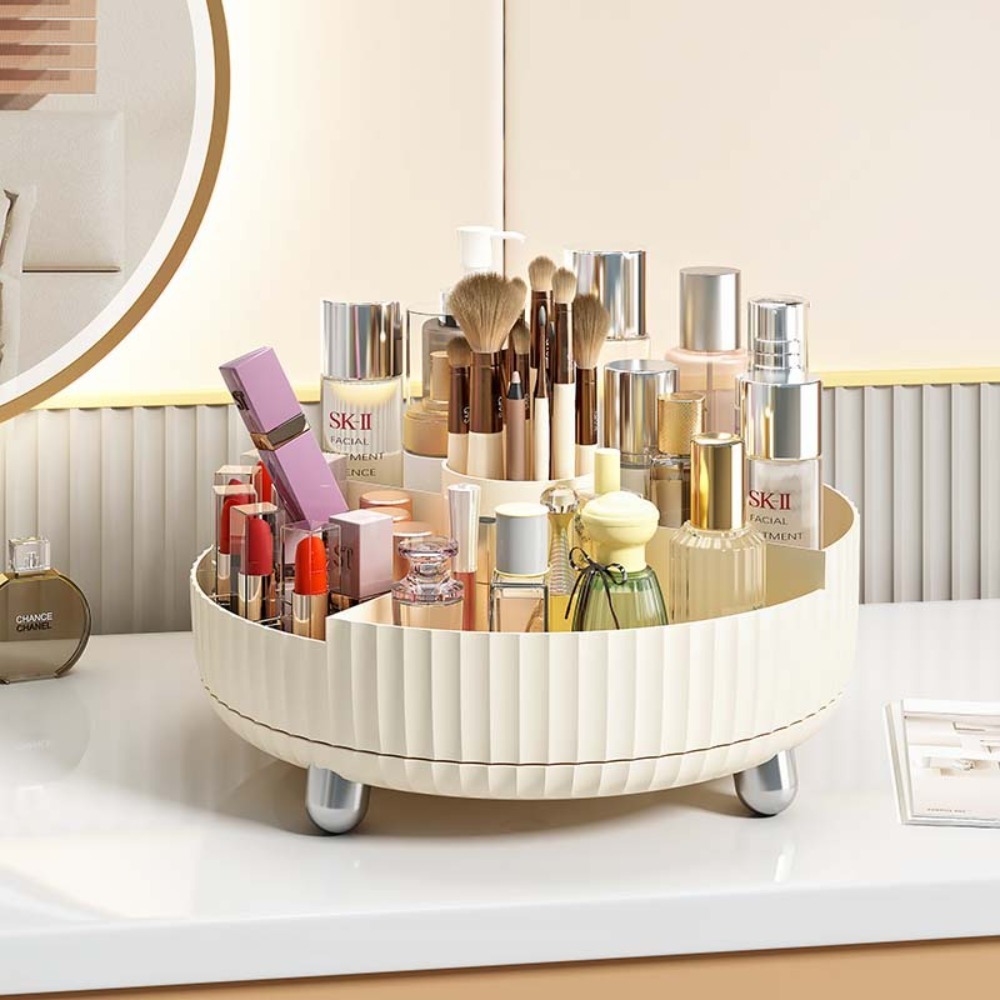 Rotating luxury cosmetics stor - Luxury Skincare Tray recension och pris