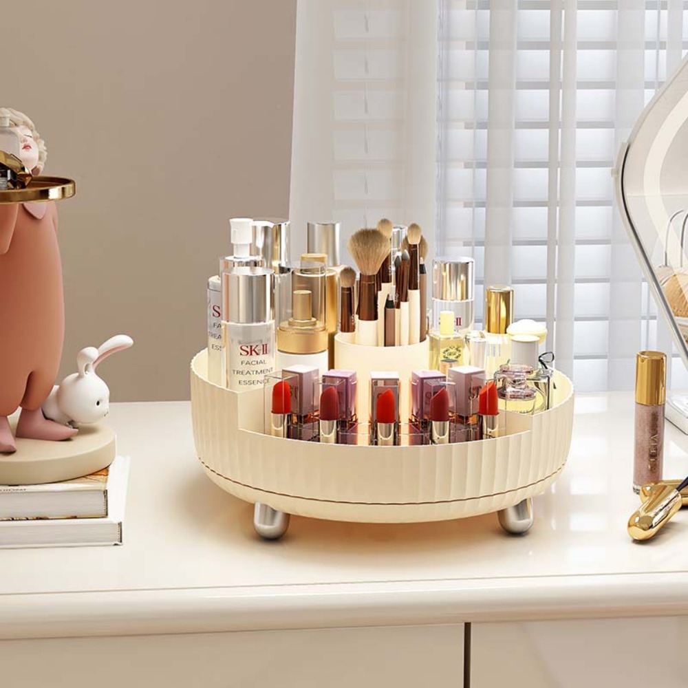 Rotating luxury cosmetics stor - Luxury Skincare Tray recension och pris