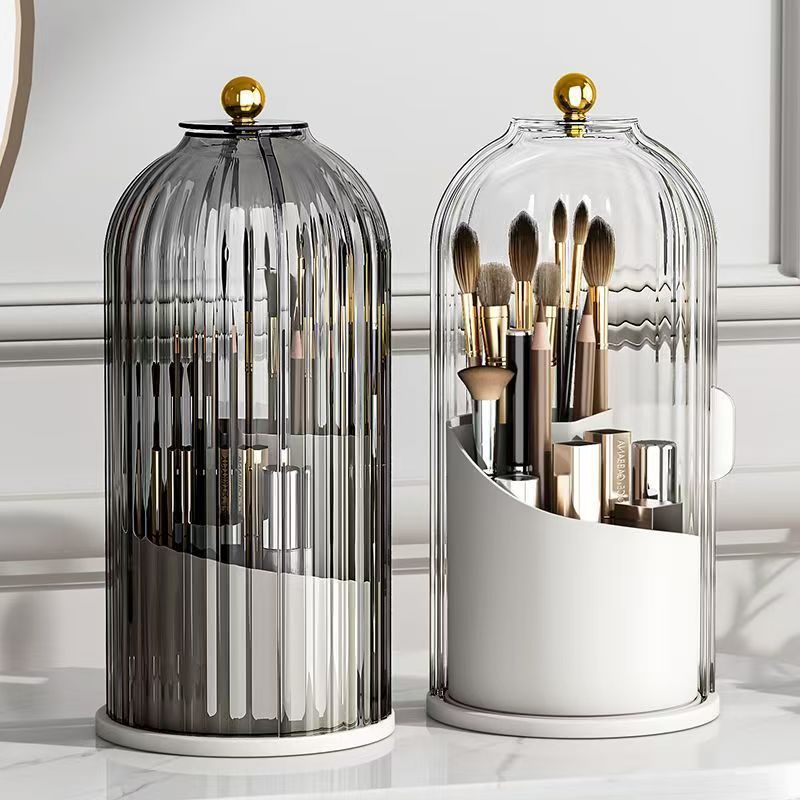 360° Rotating Makeup Brush Hol - Luxury Skincare Containers recension och pris