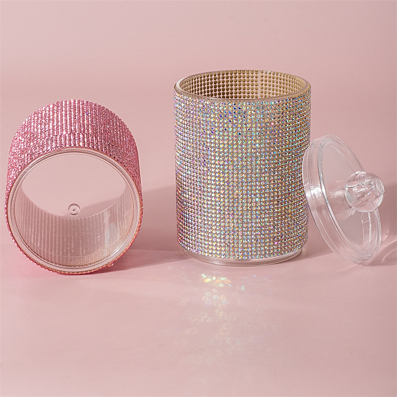 Luxury Diamond Cotton Swab Sto - Luxury Skincare Containers recension och pris
