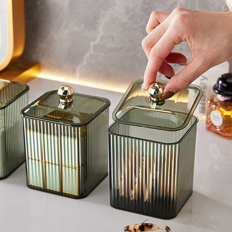 Light Luxury Clear Cotton Swab - Luxury Skincare Containers recension och pris