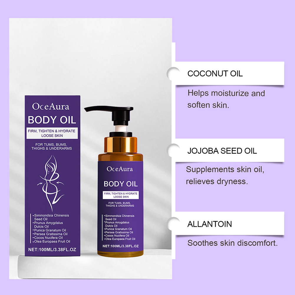 100ml Body Oil,Luxury Body Oil - Luxury Skincare Kit recension och pris