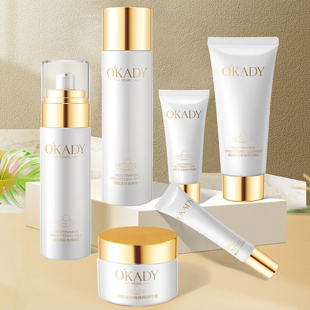 OKADY Niacinamide Pearl Face S - Luxury Skincare Kit recension och pris