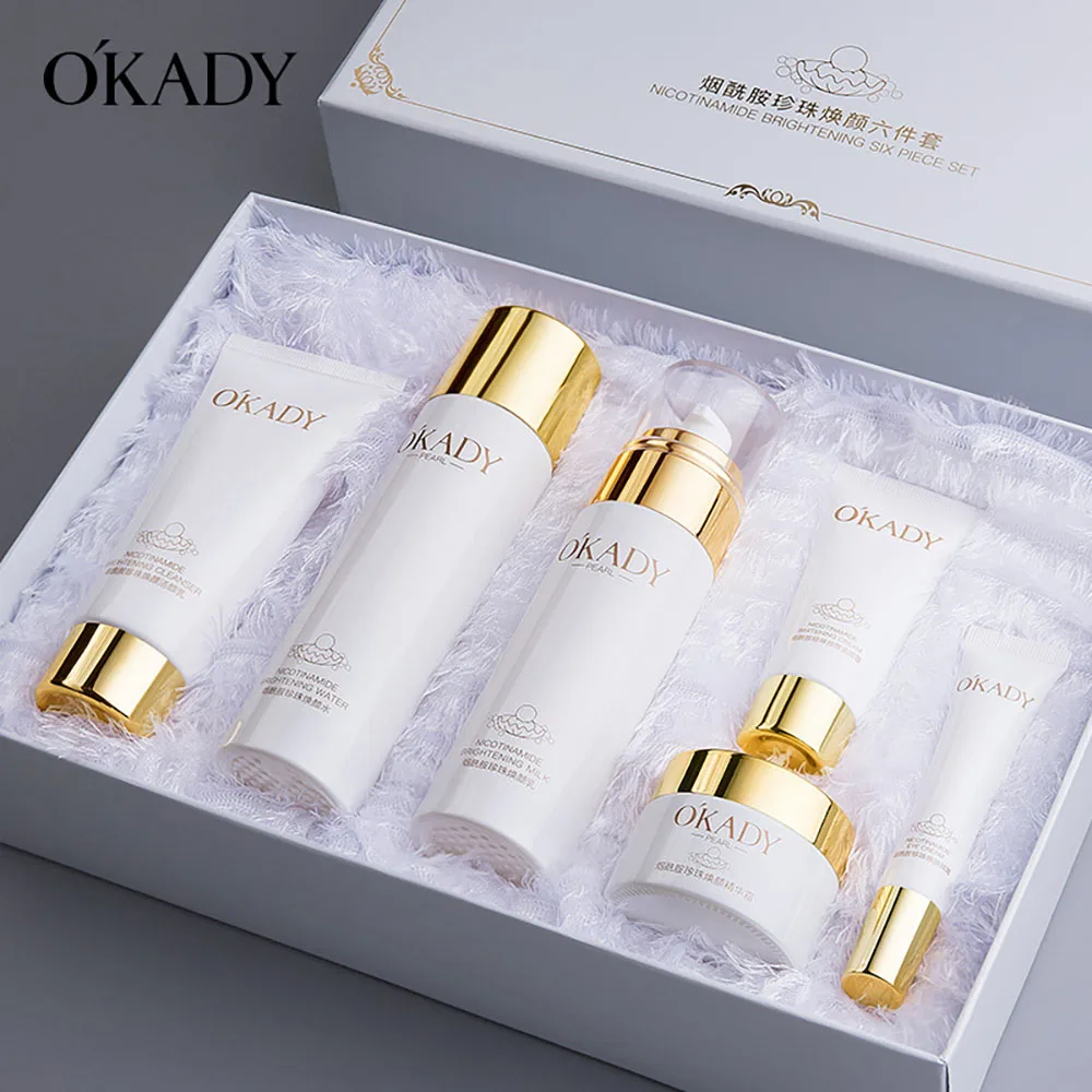 OKADY Niacinamide Pearl Face S - Luxury Skincare Kit recension och pris