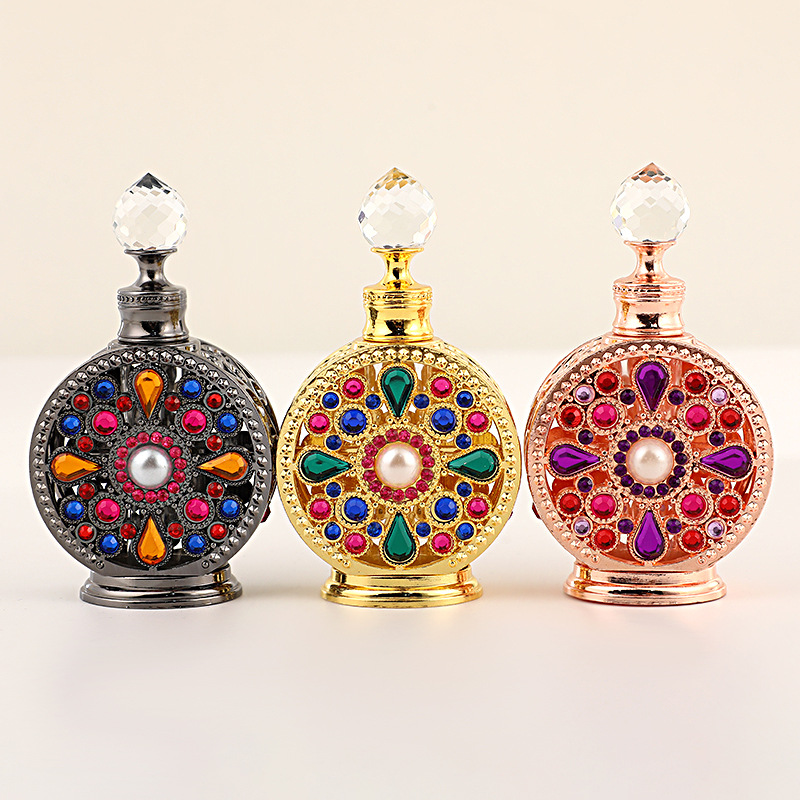 12ML Perfume Bottle Metal Empt - Luxury Skincare Oil recension och pris