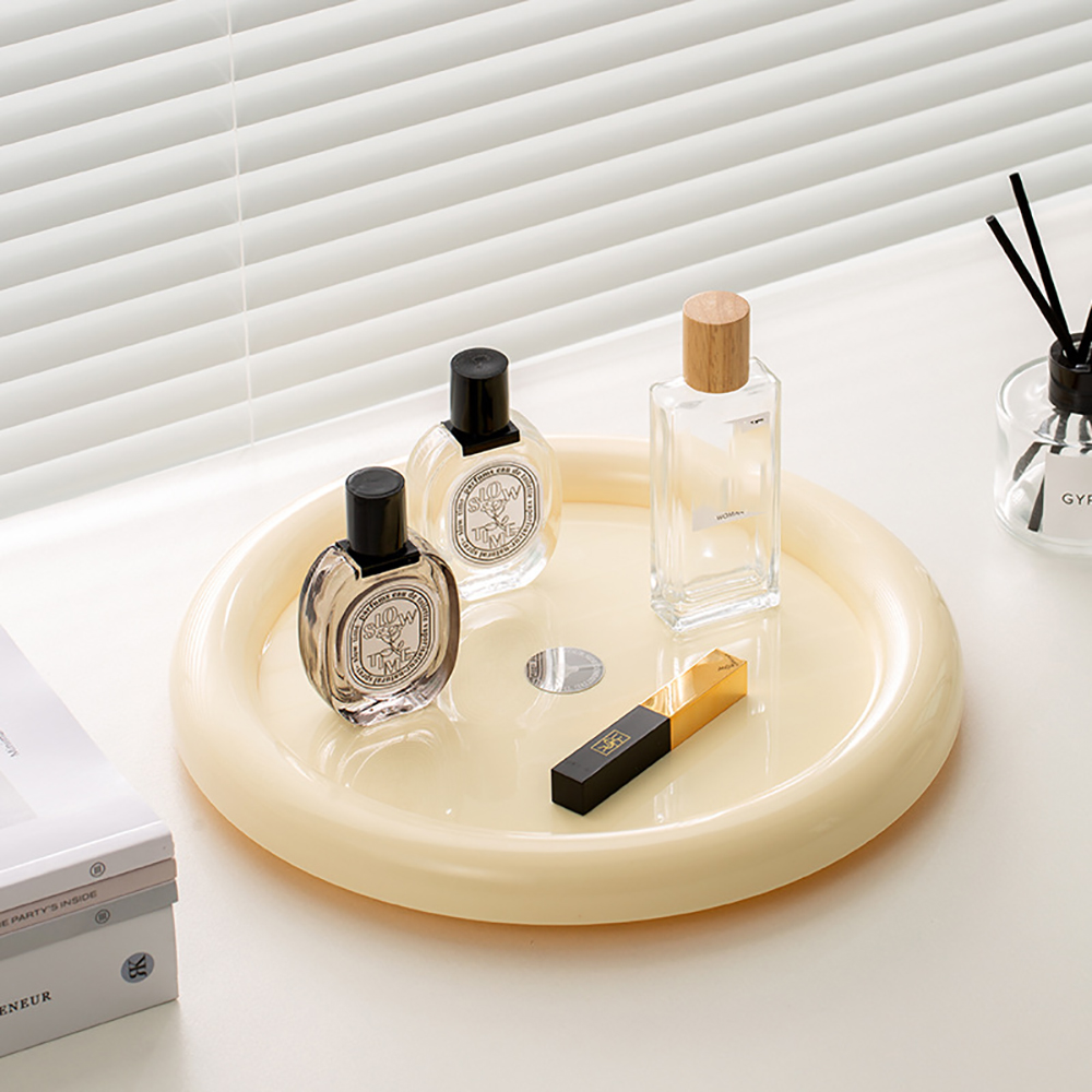 Rotating Cosmetic Organizer Li - Luxury Skincare Tray recension och pris