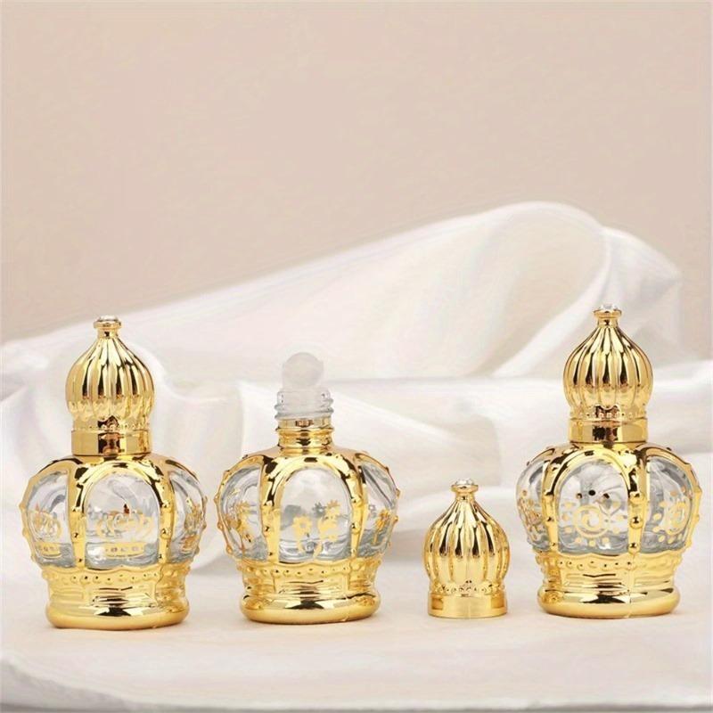 4pcs/set Luxury Golden Essenti - Luxury Skincare Bottles recension och pris