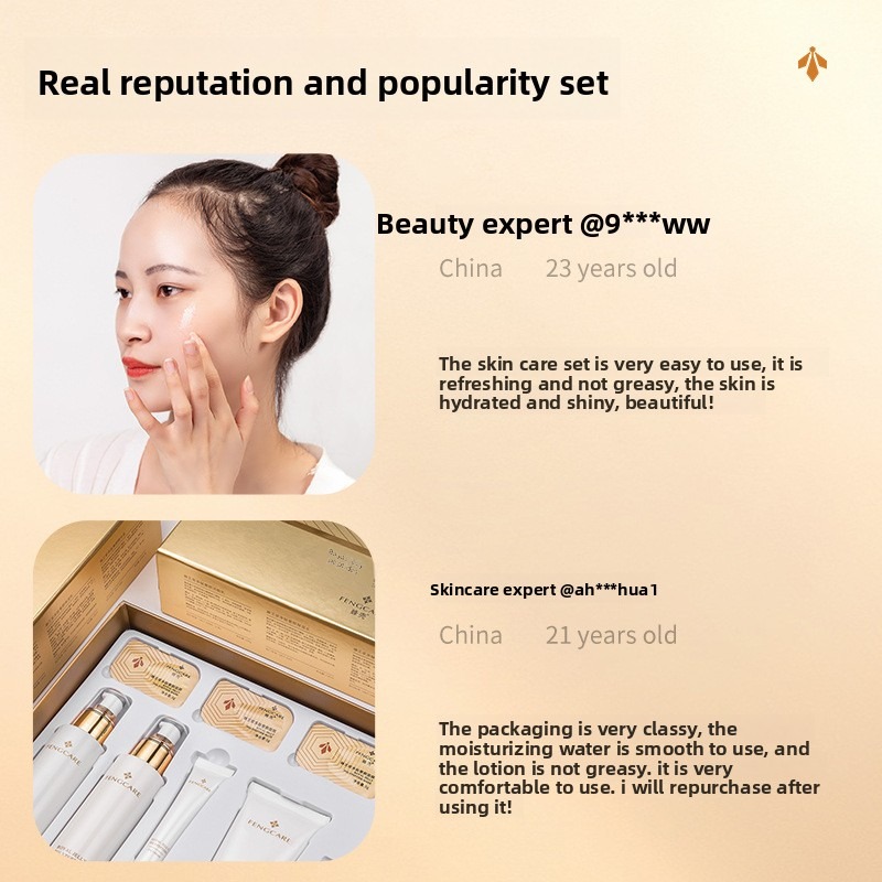 Royal Jelly Moisturizing and A - Luxury Skincare Kit recension och pris